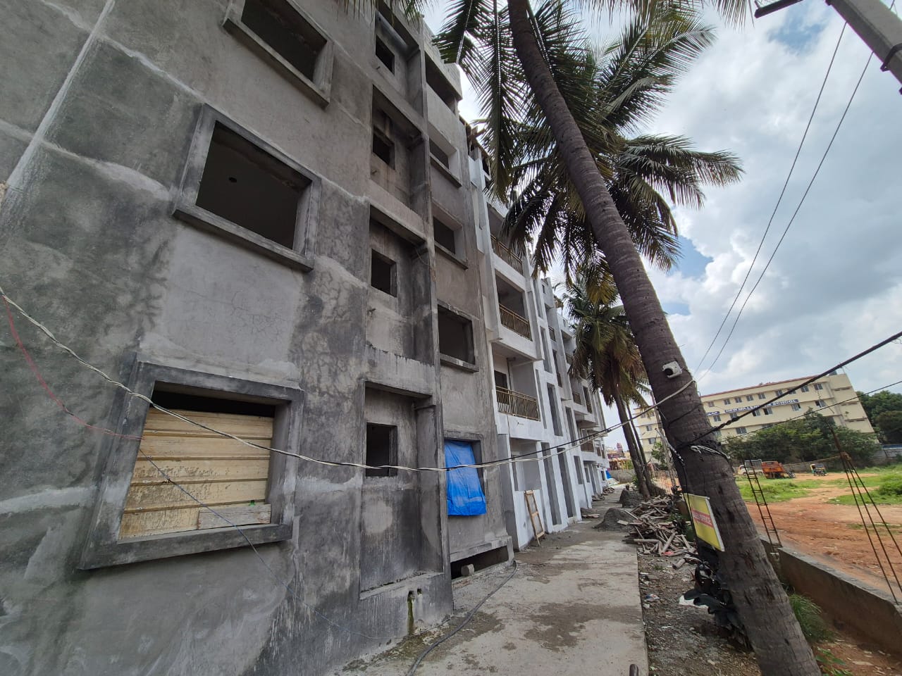 1745 Sq.Ft Flat with 3BHK For Residential Apartment For Sale in Hormavu